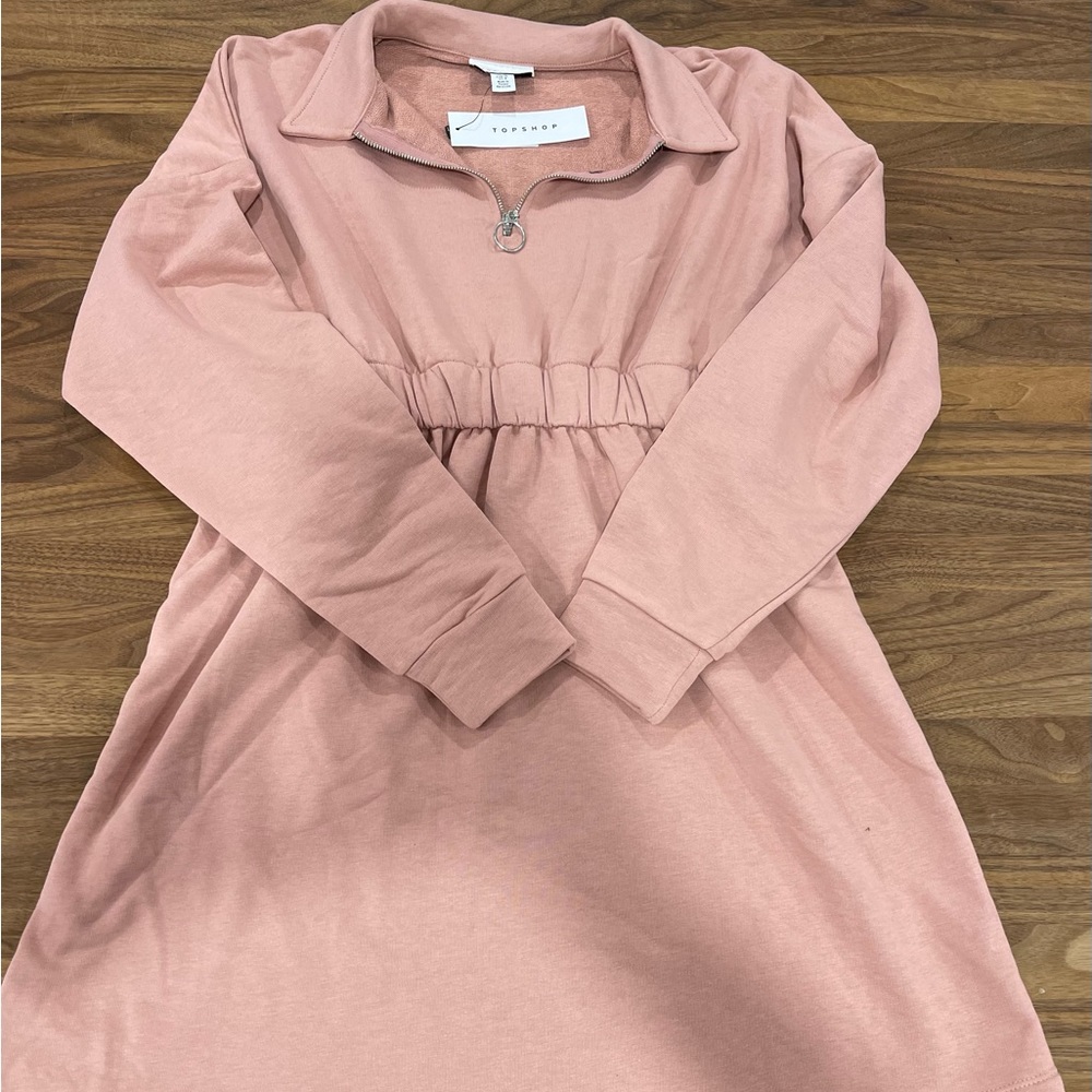 Topshop sweatshirt dress size 6